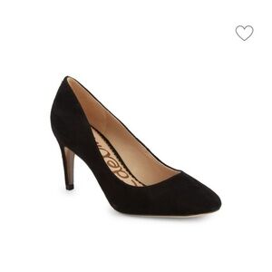 Sam Edelman Black Suede Heels